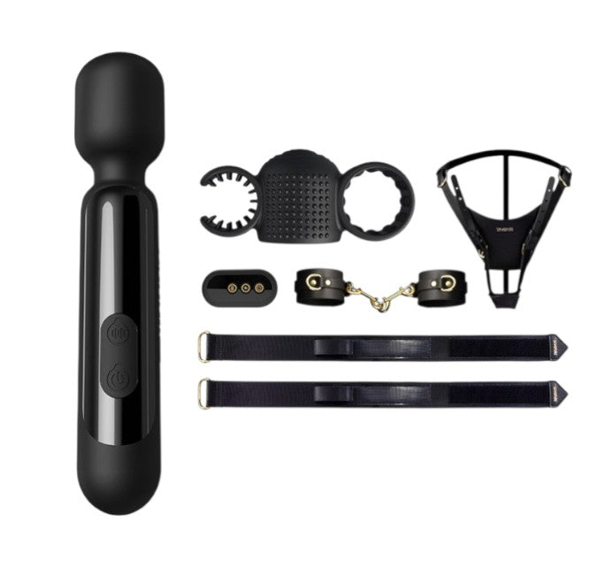 LOCKINK Sevanda Electro Stimulation Wand Vibrator Remote Controlled