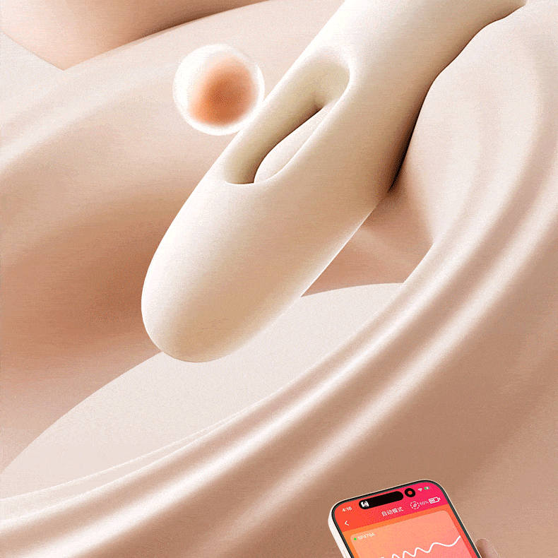 Clit Sucking & G-Spot Slapping Egg Vibrator App Controlled