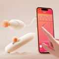 Clit Sucking & G-Spot Slapping Egg Vibrator App Controlled